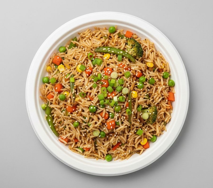 Veg Fried Rice at Tadka Biryani & Tandoor, Morrisville NC