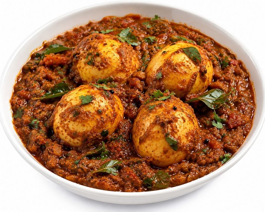 Egg Chettinad at Tadka Biryani & Tandoor, Morrisville NC