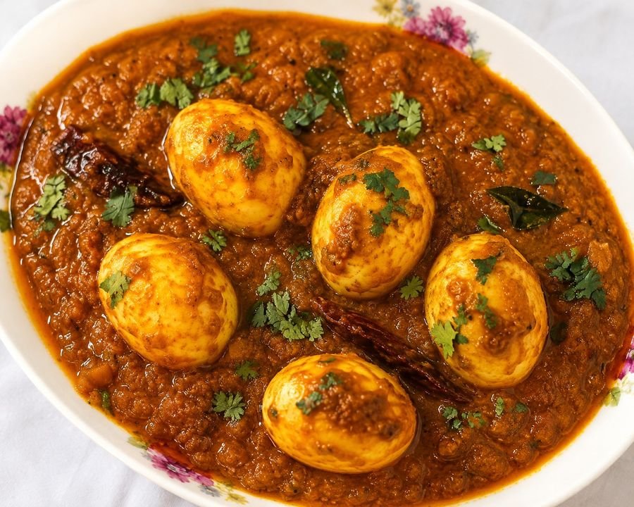 Kadai Egg at Tadka Biryani & Tandoor, Morrisville NC