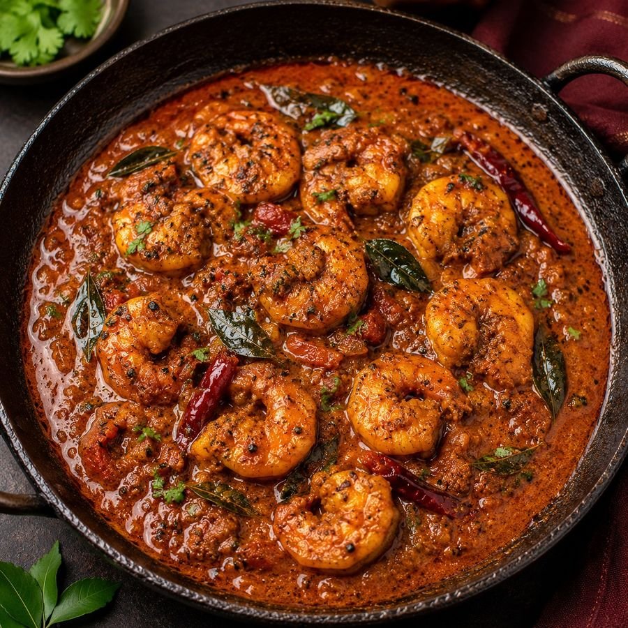 Shrimp Chettinad at Tadka Biryani & Tandoor, Morrisville NC