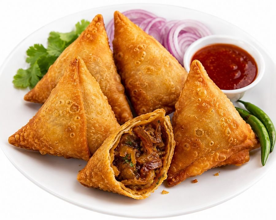 Onion Samosa (4 Pcs) at Tadka Biryani & Tandoor, Morrisville NC