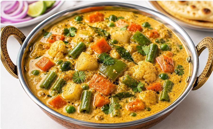 Veg Korma at Tadka Biryani & Tandoor, Morrisville NC