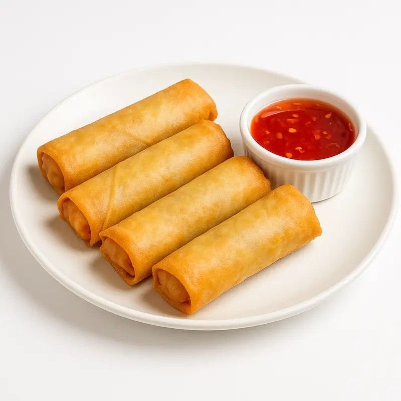 Veg Spring Roll (3 Pcs) at Tadka Biryani & Tandoor, Morrisville NC